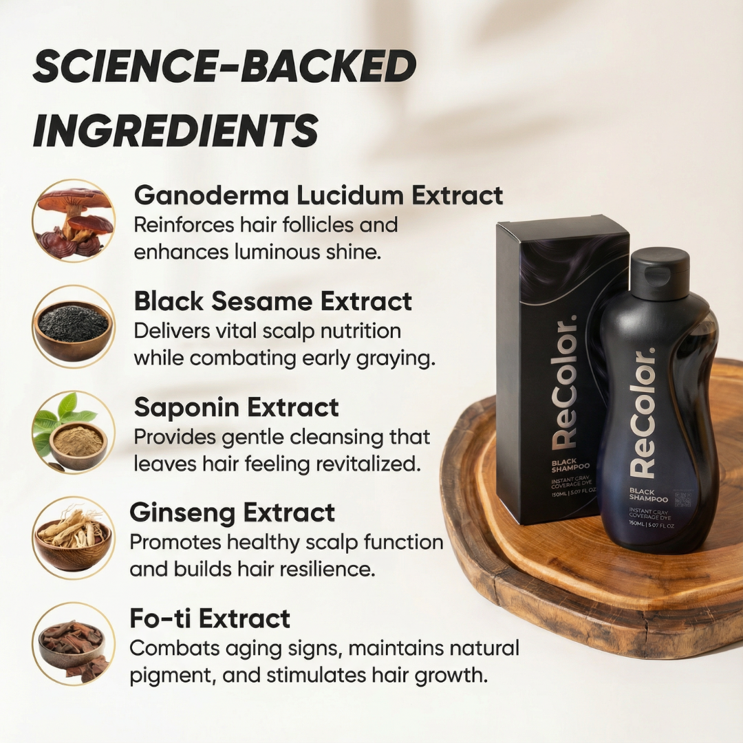 Instant Hair Dye Shampoo